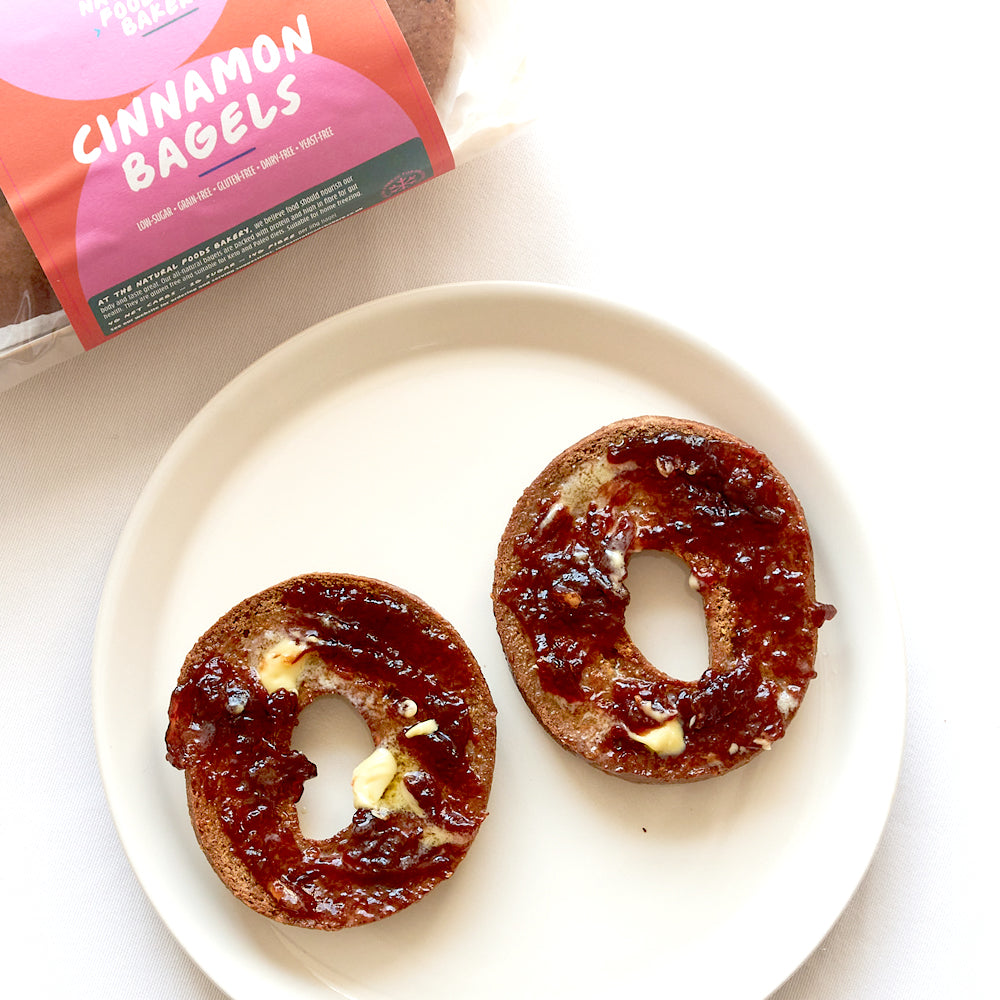 Gluten Free Cinnamon Bagels