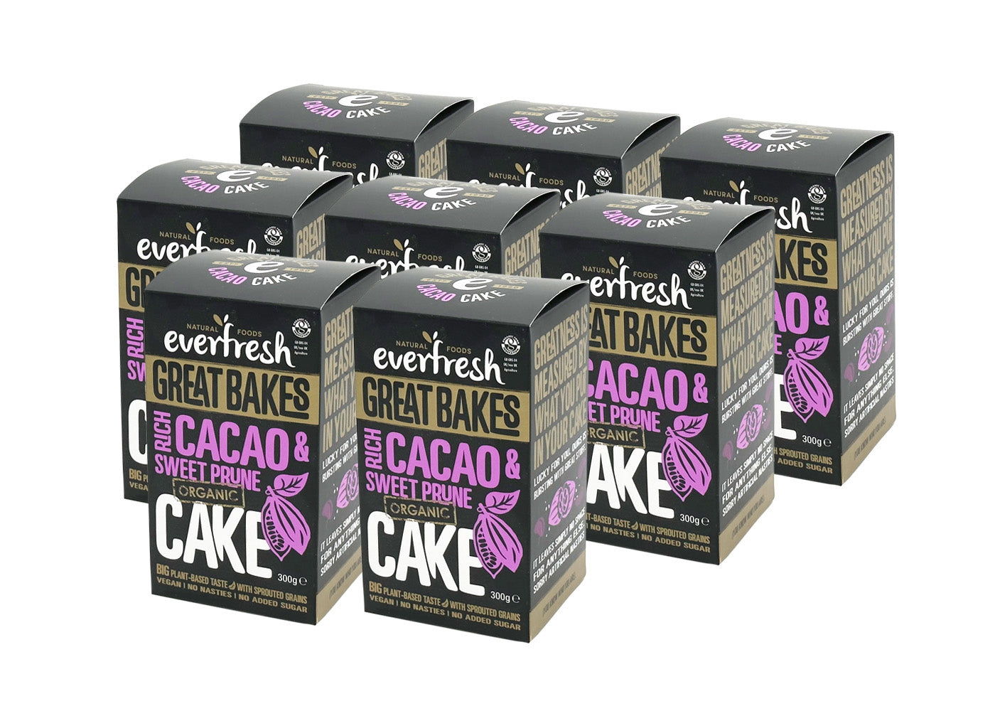 Great Bakes - Organic Rich Cacao & Sweet Prune Cake