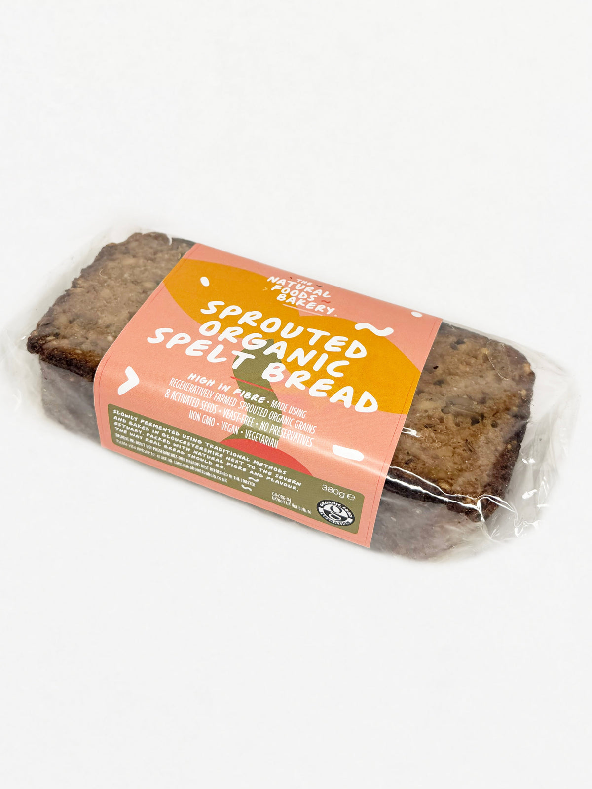 Organic Sprouted Spelt Loaf - Sliced