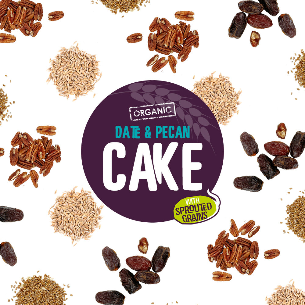 Organic Date &amp; Pecan Cake