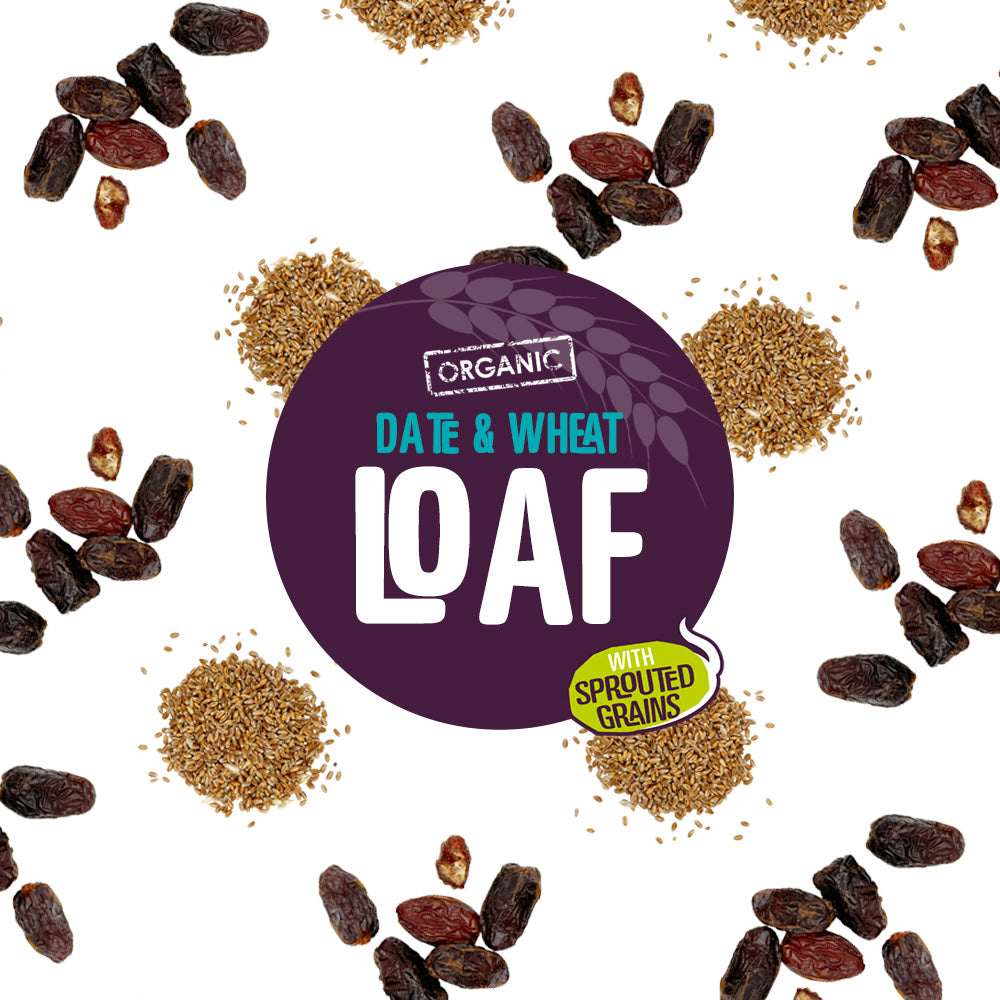 Organic Sprouted Wheat Loaf with Dates