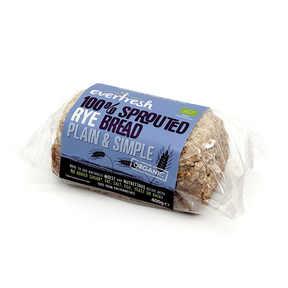 Plain & Simple Organic Sprouted Rye Loaf