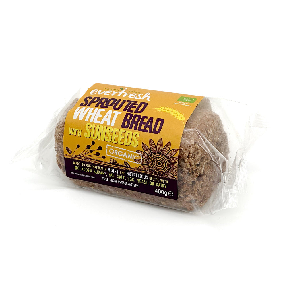 Organic Sprouted Wheat Loaf with Sunflower Seeds