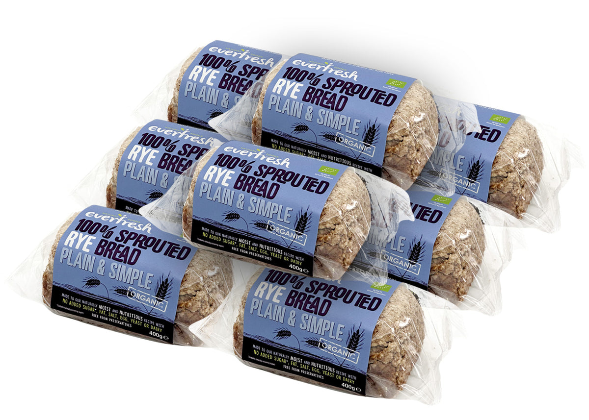 Sprouted Rolled Rye Organic Sprouted Rye Loaf | Everfresh Natural Foods