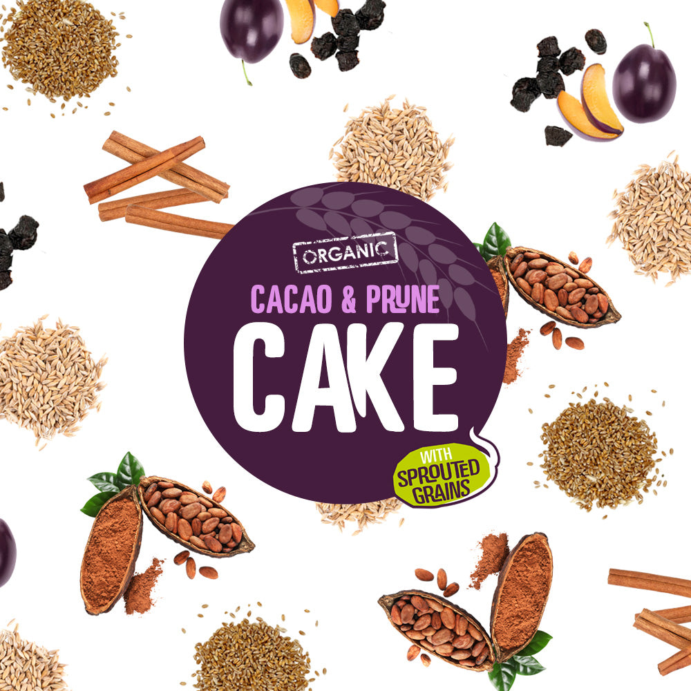 Great Bakes - Organic Rich Cacao &amp; Sweet Prune Cake