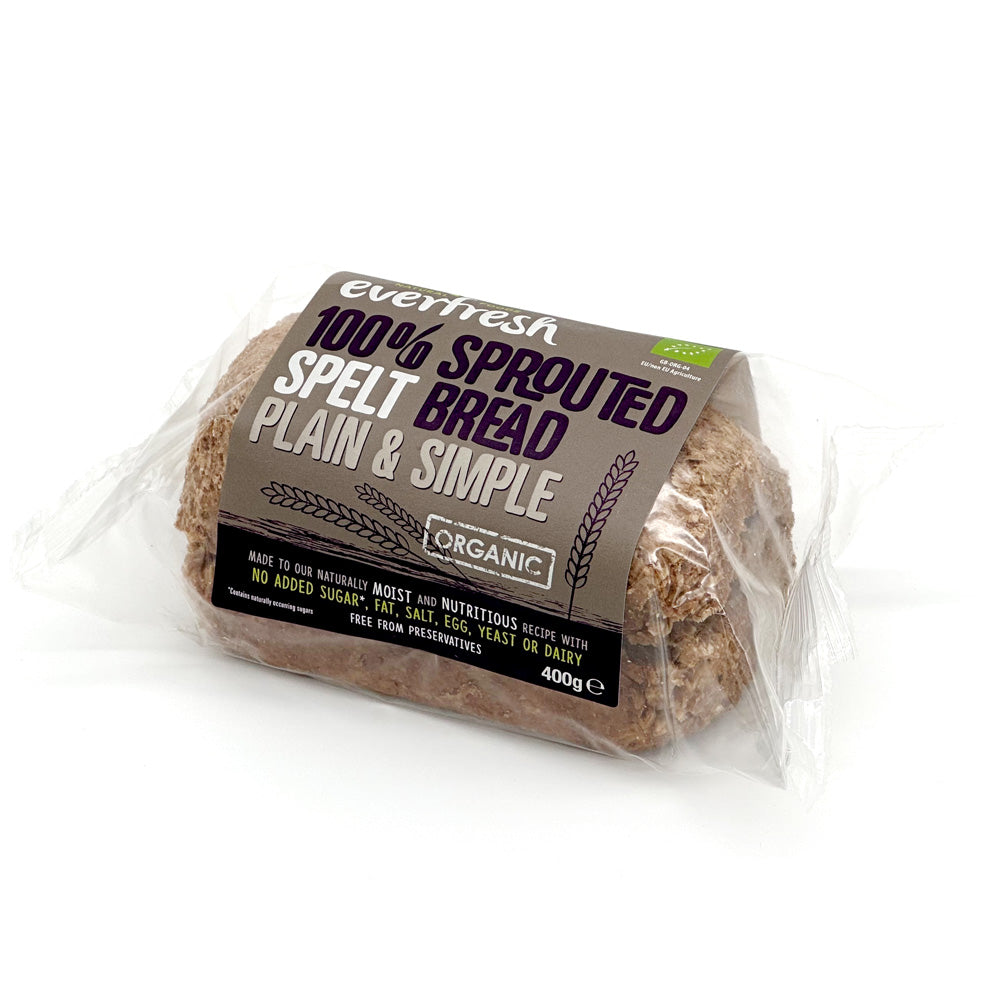 Plain &amp; Simple Organic Sprouted Spelt Loaf SUB