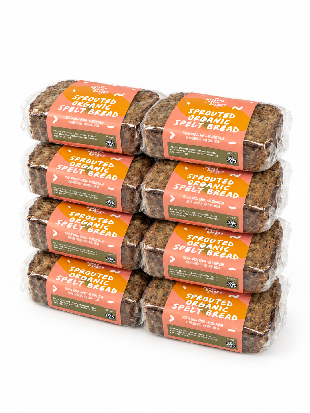 Organic Sprouted Spelt Loaf - Sliced Multibuy