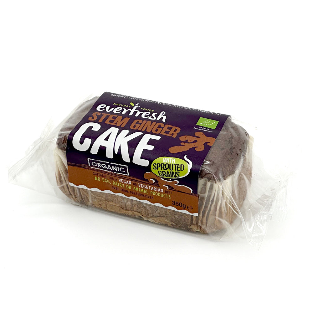 Organic Stem Ginger Cake