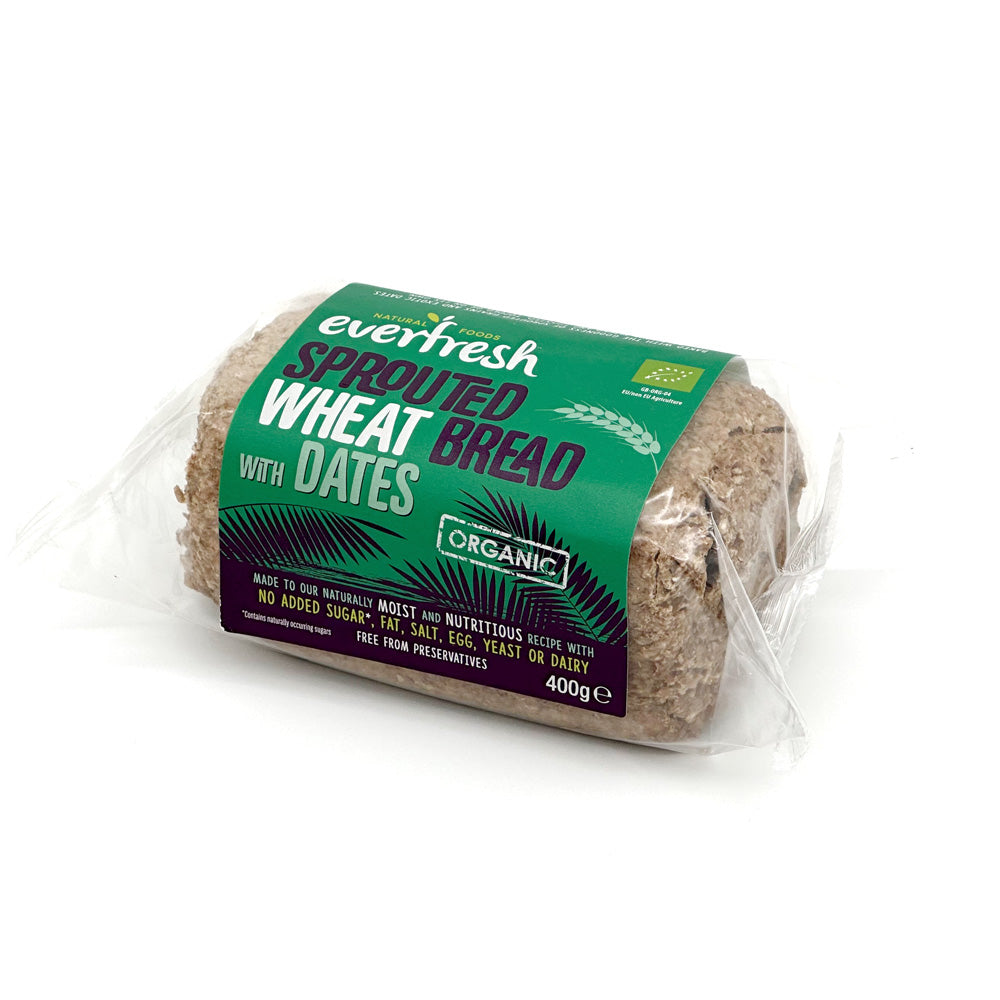 Organic Sprouted Wheat Loaf with Dates